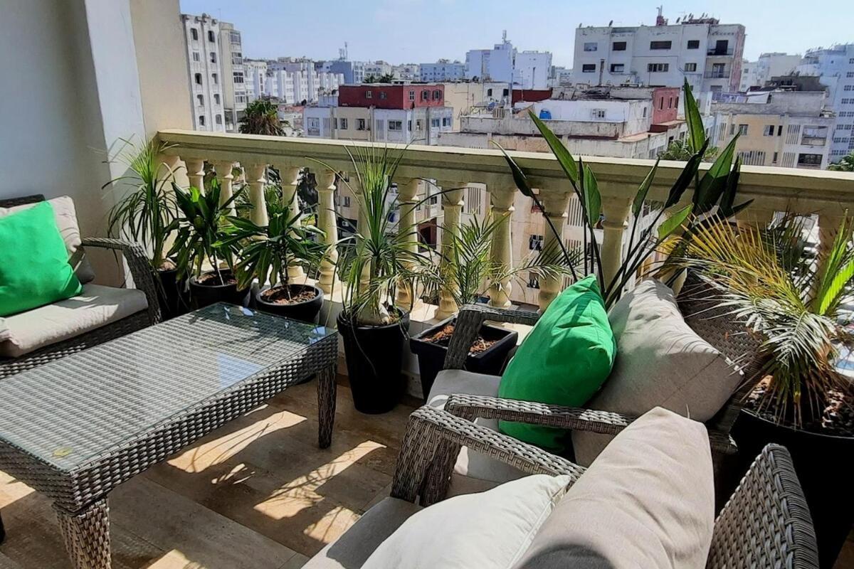 Grand Appartement De Luxe Vue Mer Casablanca Exterior foto
